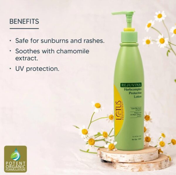 Lotus Professional Phytorx Rejuvina Herbcomplex Protective Lotion Preservative Free  250ml - Image 4