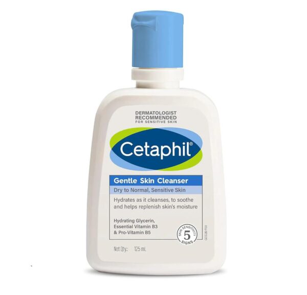 Cetaphil Face Wash Gentle Skin Cleanser 125 ml